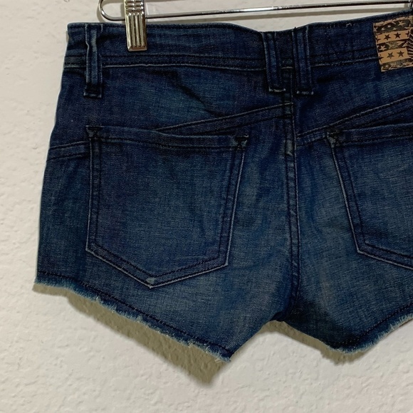 ❤️ Volcom Jeans High Voltage Cut Off Shorts - Picture 6 of 11